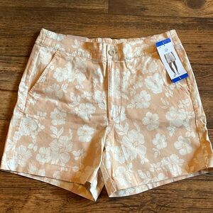 JACHS Girlfriend Floral Chino Shorts NWT